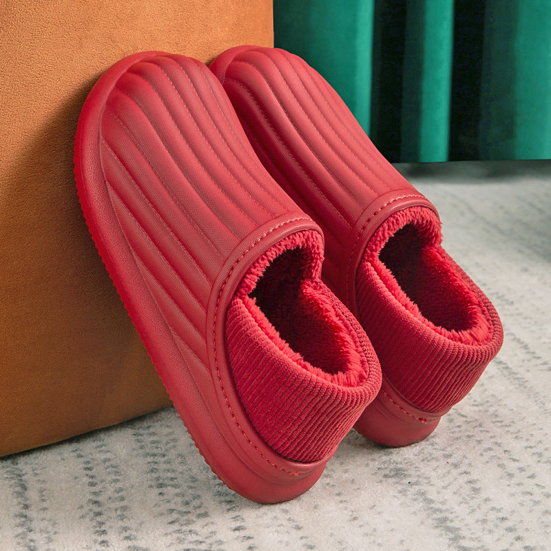 Waterproof Non Slip Plush Slippers - Try Modest Limited