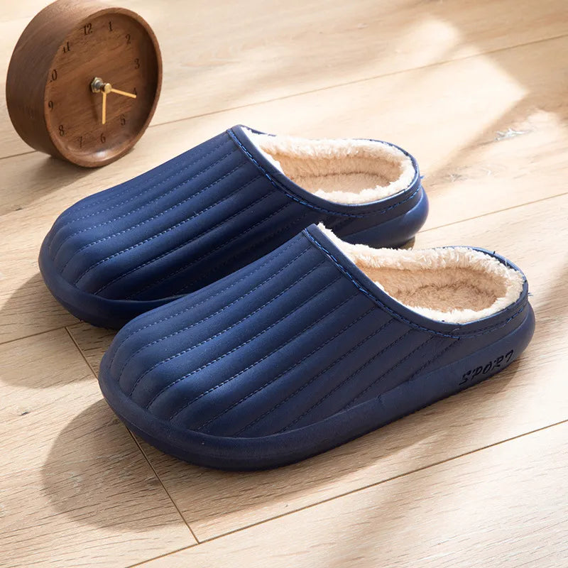 Waterproof Plush Slippers - Try Modest Limited