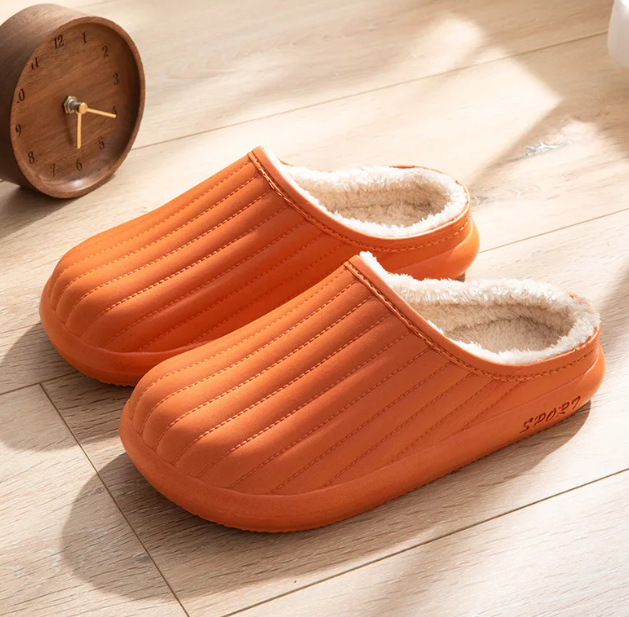 Waterproof Plush Slippers - Try Modest Limited