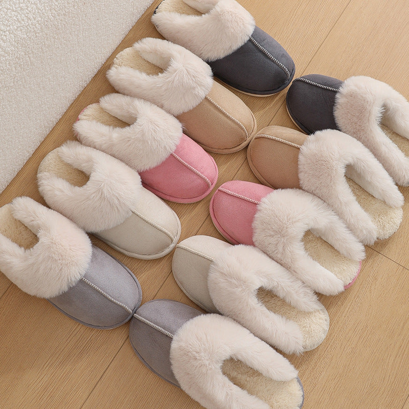 Winter Warm Plush fur slippers - Try Modest Limited