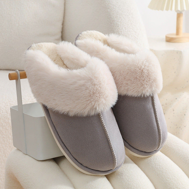 Winter Warm Plush fur slippers - Try Modest Limited