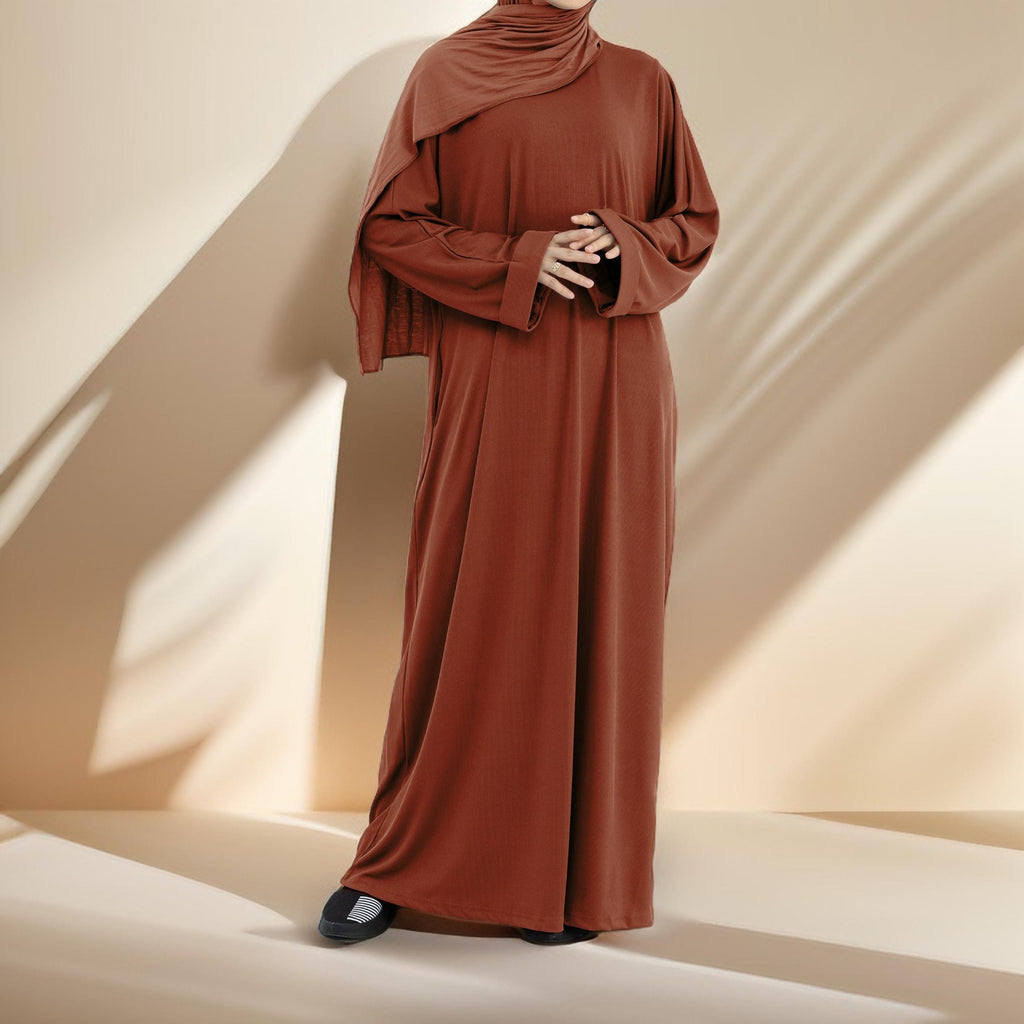 Winter kebaya knitted dress - Try Modest Limited