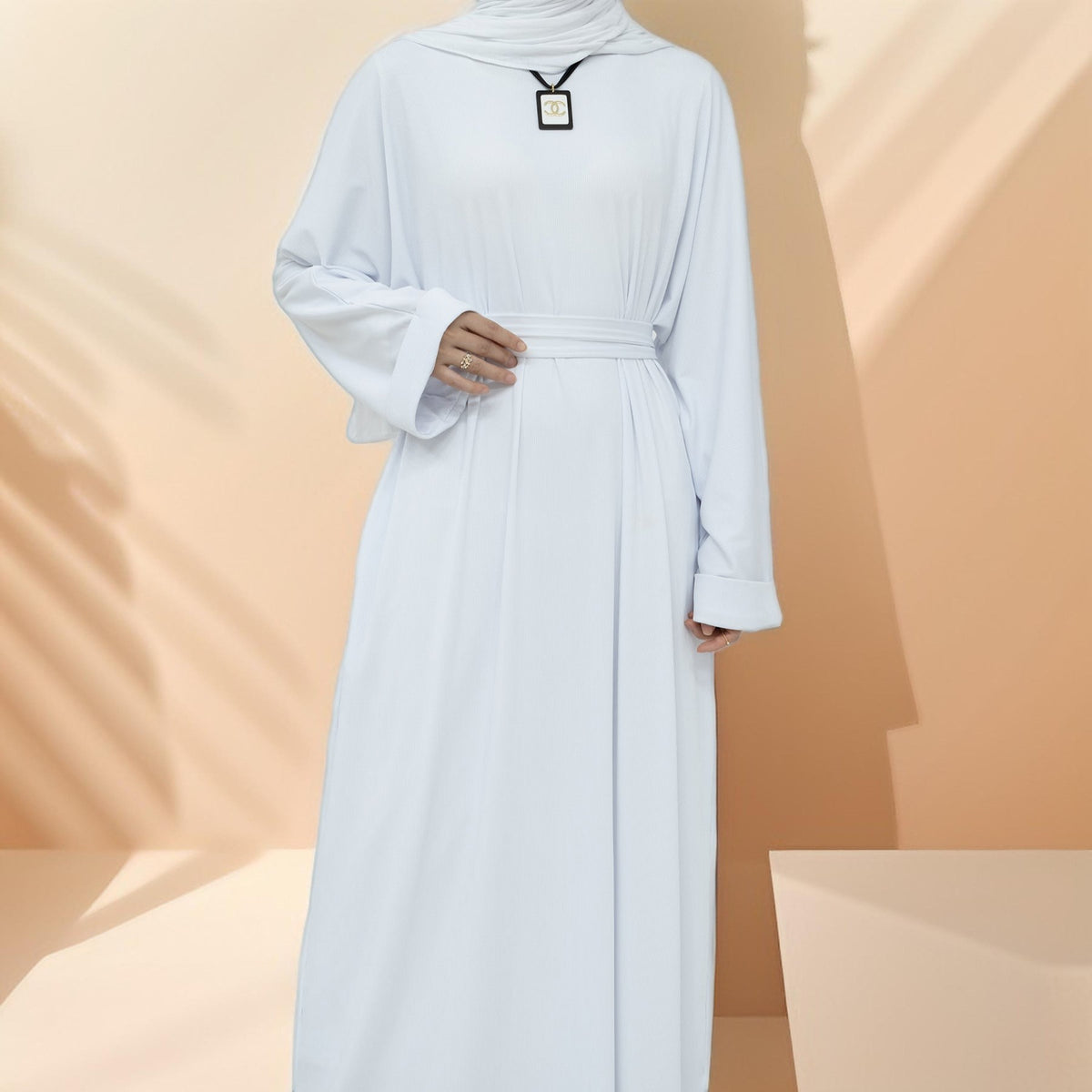 Winter kebaya knitted dress - Try Modest Limited