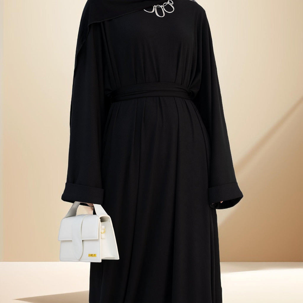 Winter kebaya knitted dress - Try Modest Limited