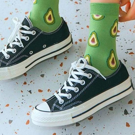 Women Fruity pattern socks - Try Modest Limited