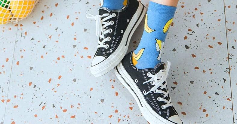 Women Fruity pattern socks - Try Modest Limited
