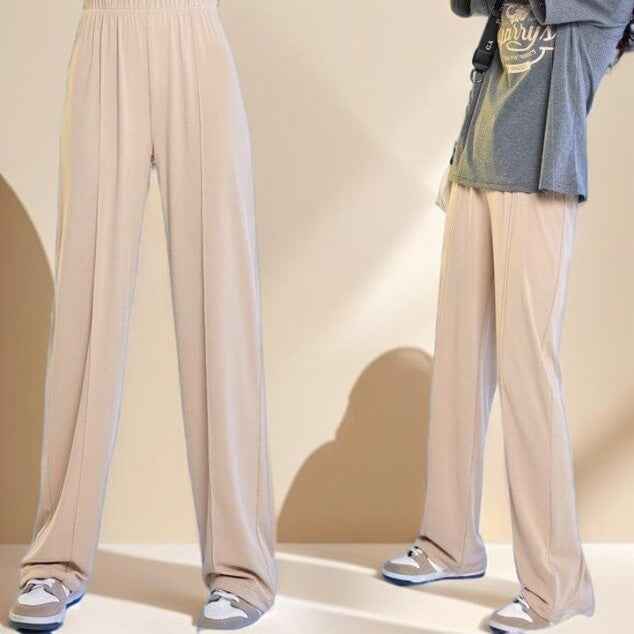 Women's Straight High waist casual sports pant - Try Modest Limited