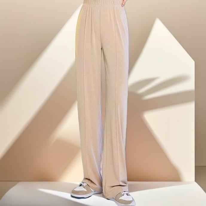 Women's Straight High waist casual sports pant - Try Modest Limited