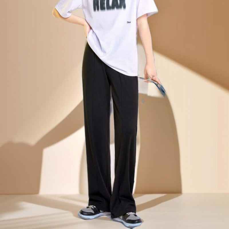 Women's Straight High waist casual sports pant - Try Modest Limited