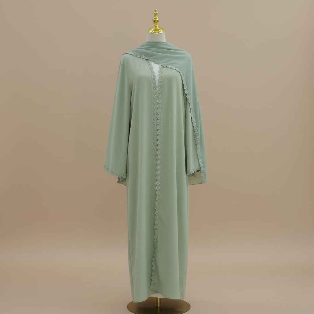 Yasmera Minimal Nida Abaya & Hijab Set