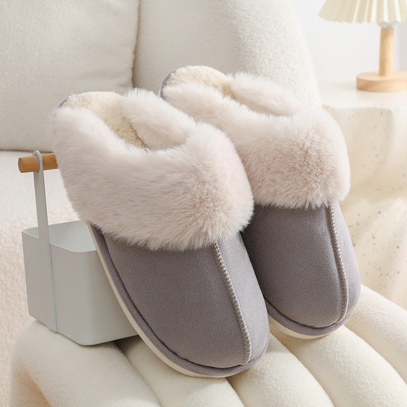 Winter Warm Plush fur slippers - Try Modest Limited 