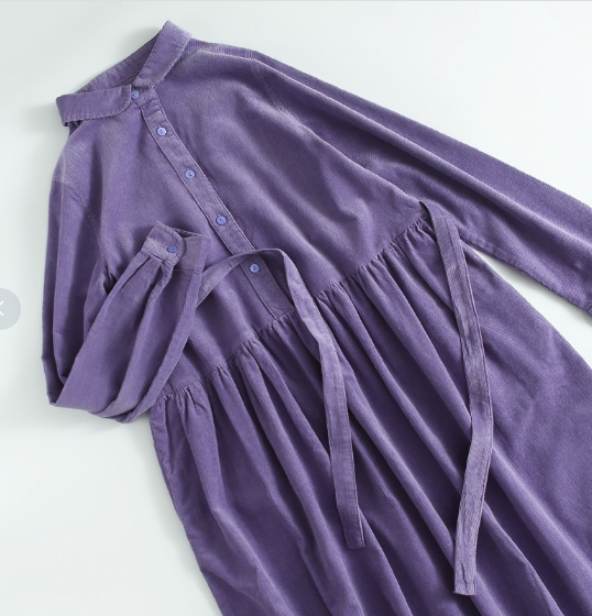 Autumn Winter Casual A-Line long Sleeves Dresses - Try Modest Limited