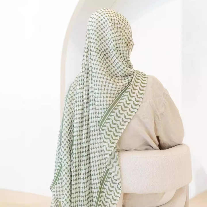 Strength: Palestenian Keffiyeh Hijab/shawl - Try Modest Limited