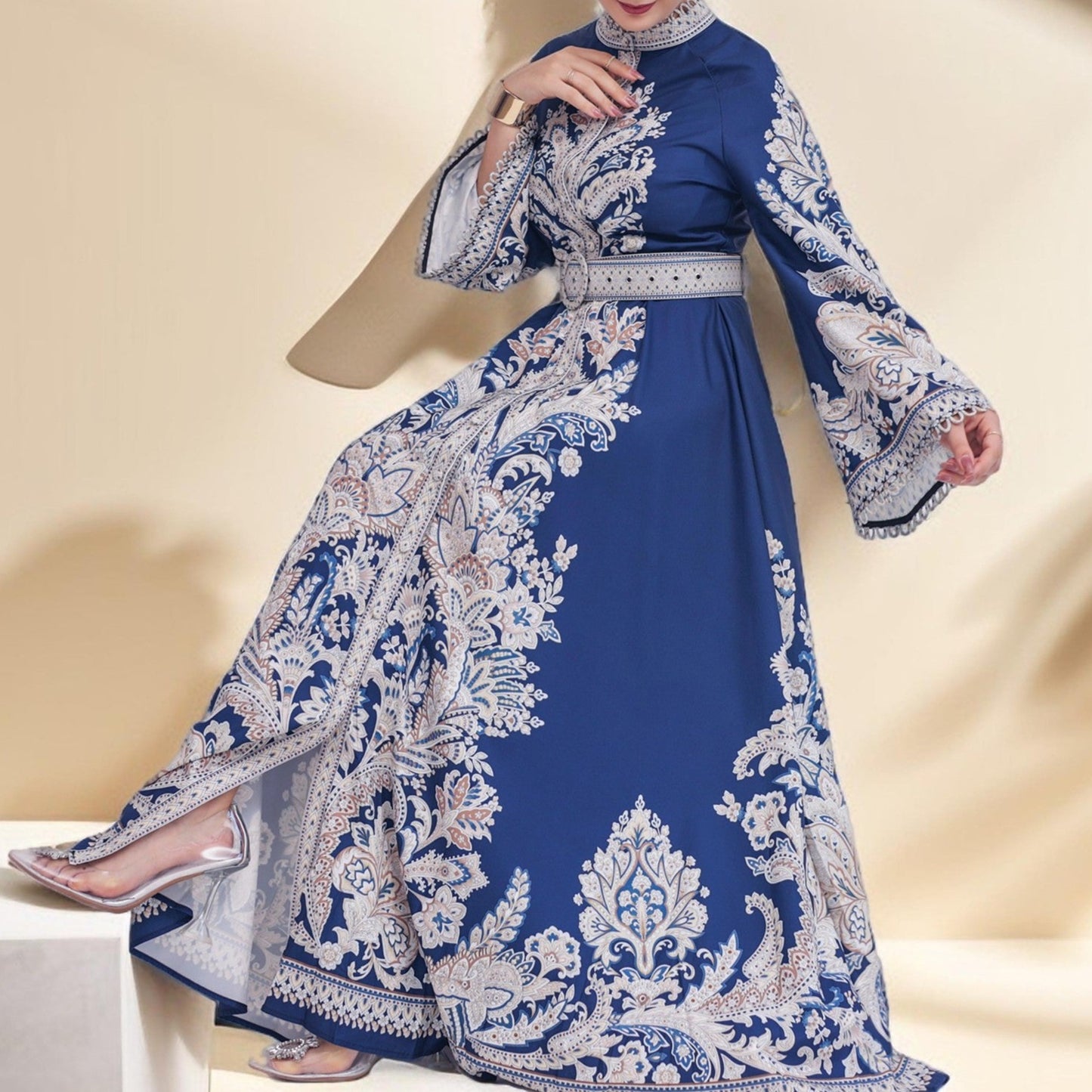 Meadow's Muse long spring/summer Maxi Dress - Try Modest Limited 