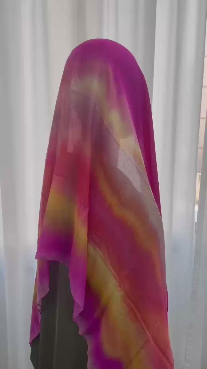 Ombre Bloom Modal Hijab