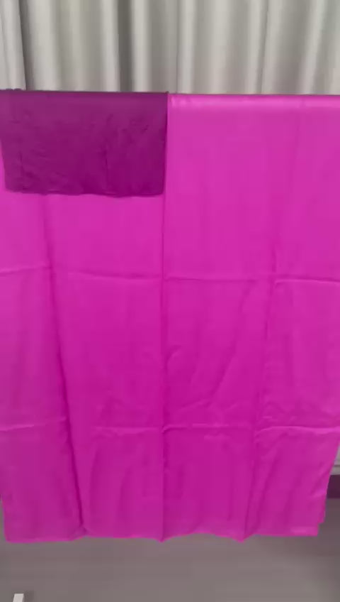 Ensemble hijab assorti Fuchsia Dream en modal