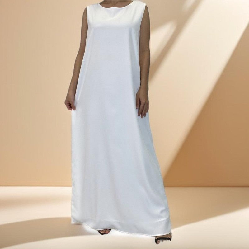 Sleeveless slip dress - Try Modest Limited 