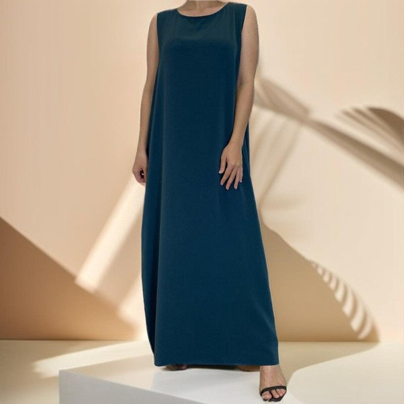 Sleeveless slip dress - Try Modest Limited 