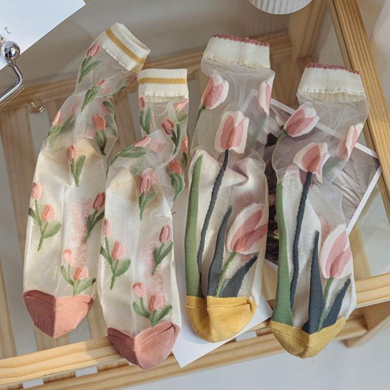 Ultra-thin transparent summer socks - Try Modest Limited 