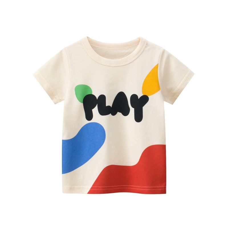 2-7T Toddler Summer Cotton Short Sleeve T-Shirt - Try Modest Limited