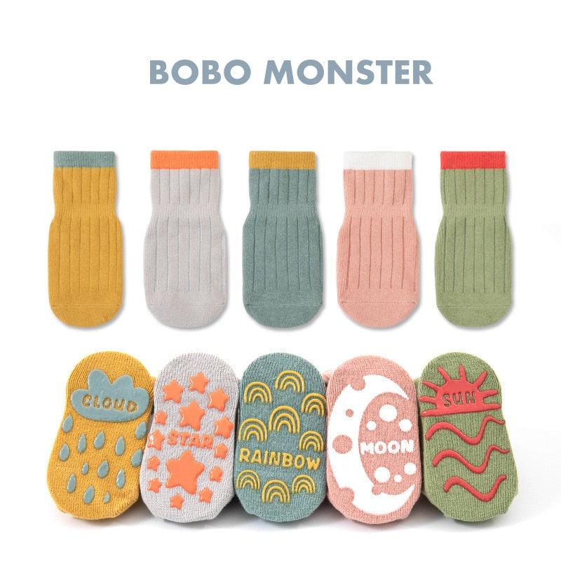3 Pairs/lot Children'sAnti Slip Socks - Try Modest Limited
