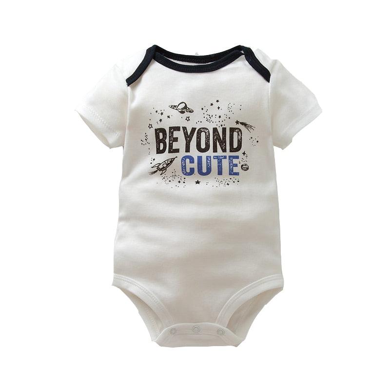 3PCS/Pack Soft Cotton Baby Bodysuit - Try Modest Limited 