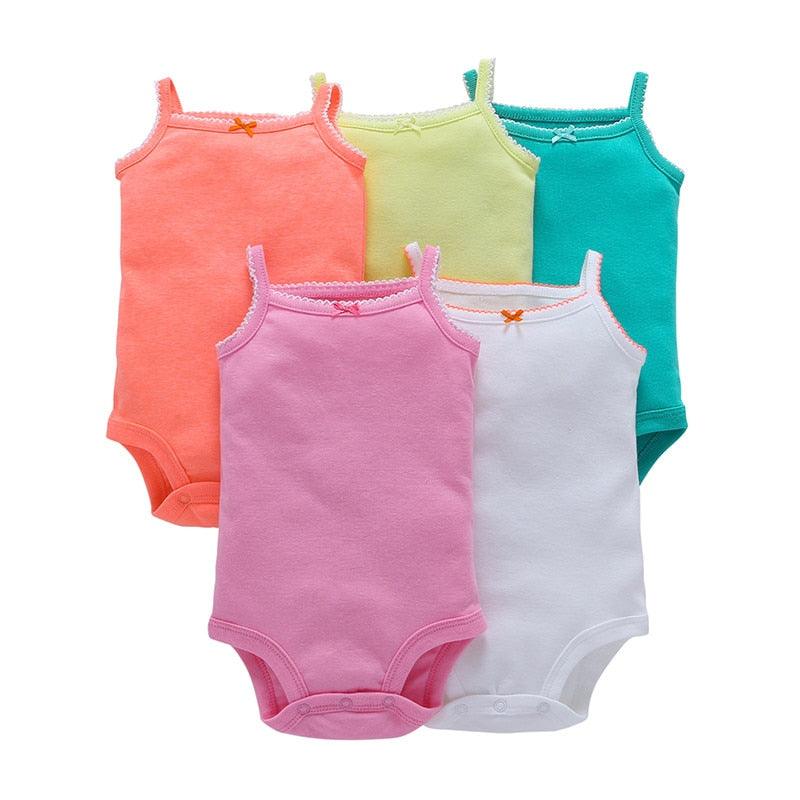 5Piece/Lot Baby Girls Bodysuit/Jumpsuit - Try Modest Limited 