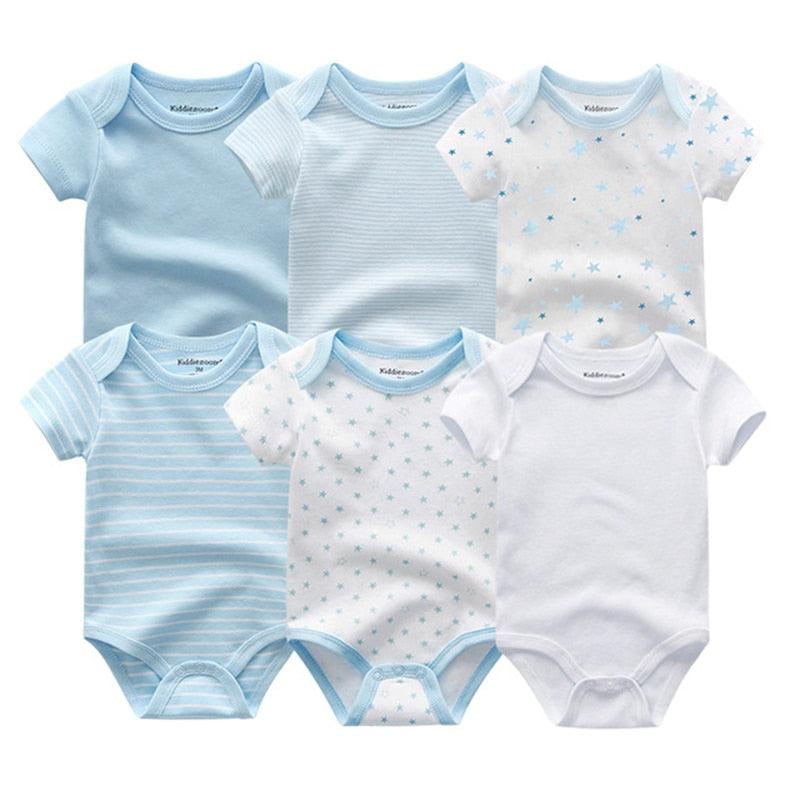 6PCS/Set Unisex Newborn Baby Bodysuits - Try Modest Limited