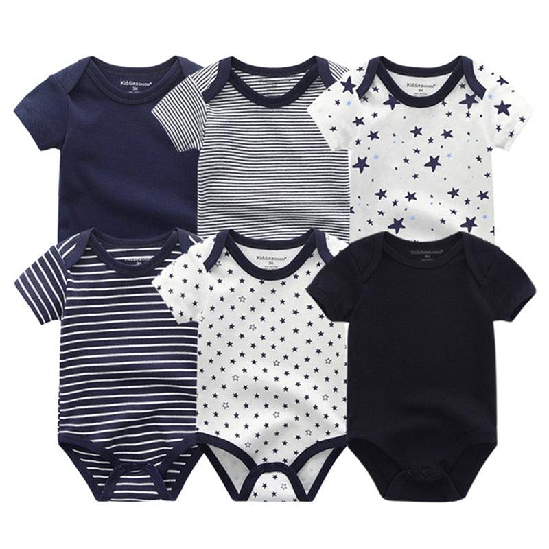 6PCS/Set Unisex Newborn Baby Bodysuits - Try Modest Limited