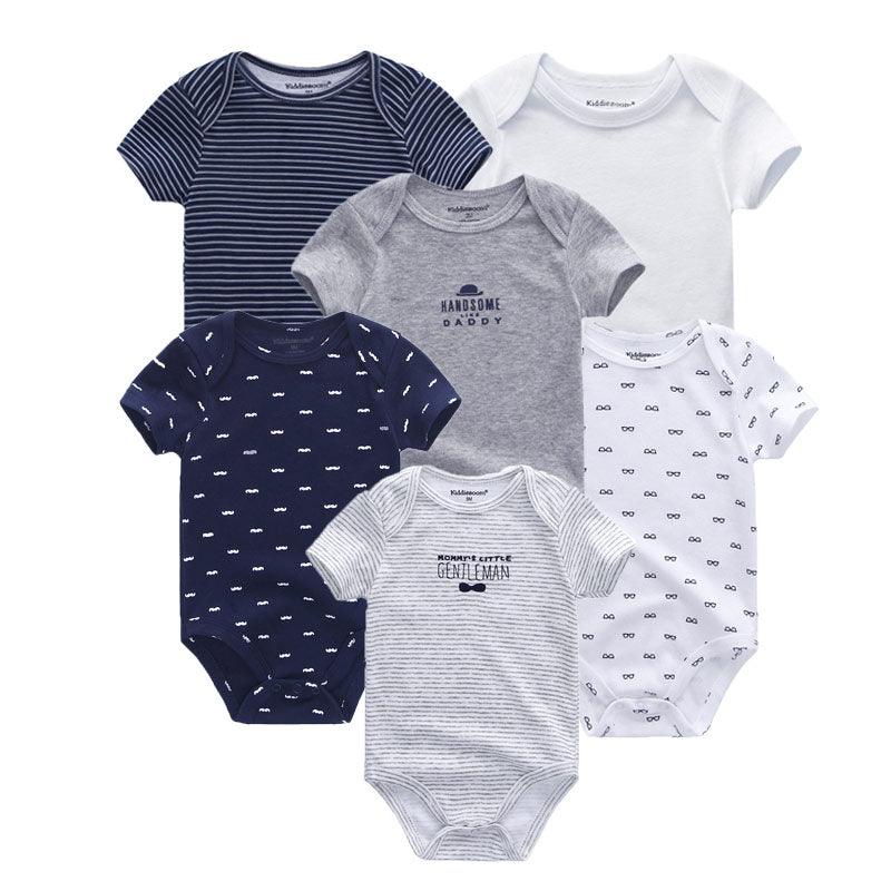 6PCS/Set Unisex Newborn Baby Bodysuits - Try Modest Limited