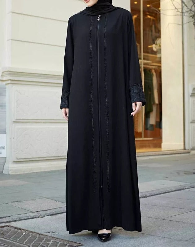 Abayas for Women Turkish Lace Abaya - Try Modest Limited