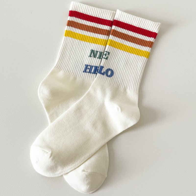 Alphabet socks - Try Modest Limited