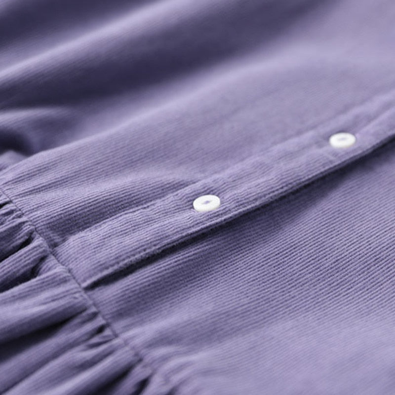 Autumn Winter Casual A-Line long Sleeves Dresses - Try Modest Limited