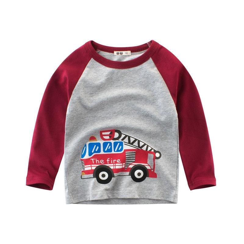 Autumn long sleeve boys T-shirt - Try Modest Limited