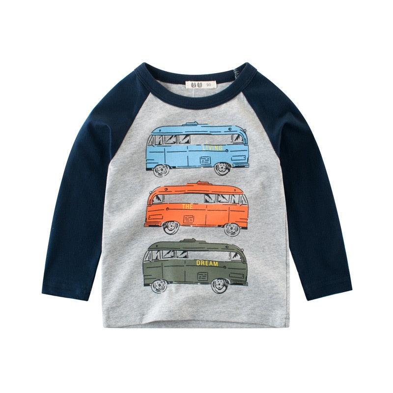 Autumn long sleeve boys T-shirt - Try Modest Limited