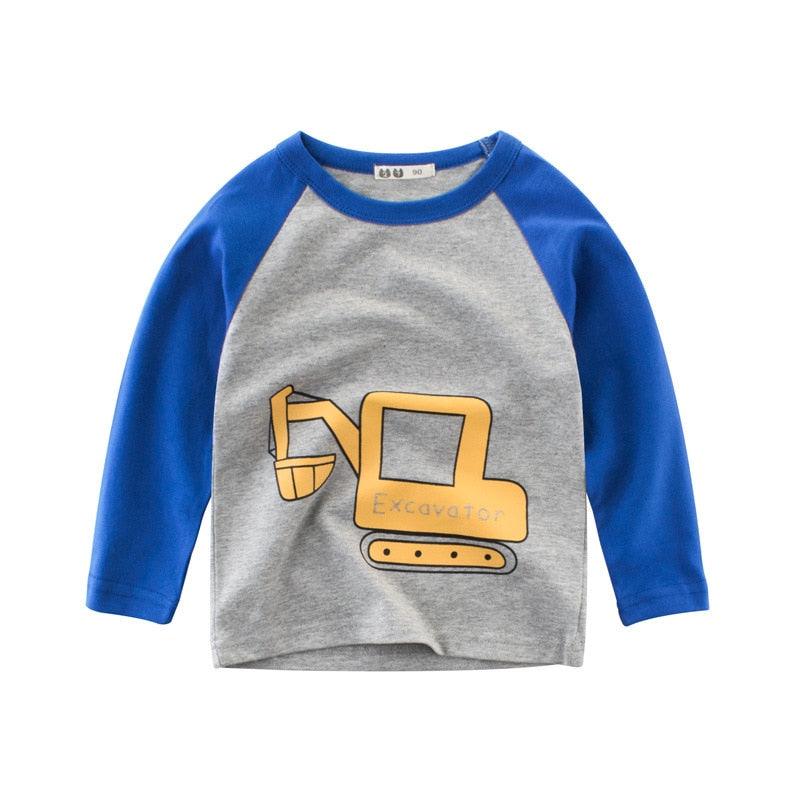 Autumn long sleeve boys T-shirt - Try Modest Limited