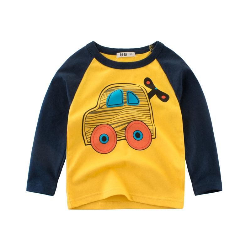 Autumn long sleeve boys T-shirt - Try Modest Limited