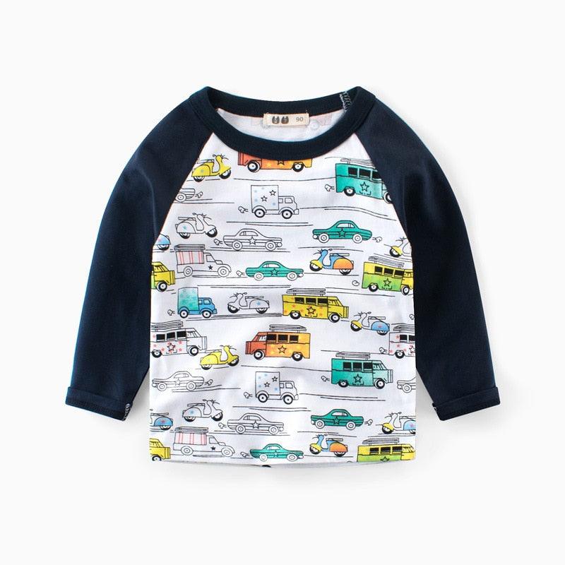 Autumn long sleeve boys T-shirt - Try Modest Limited