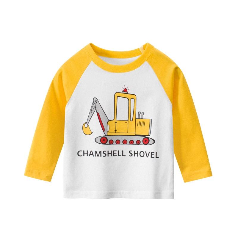 Autumn long sleeve boys T-shirt - Try Modest Limited