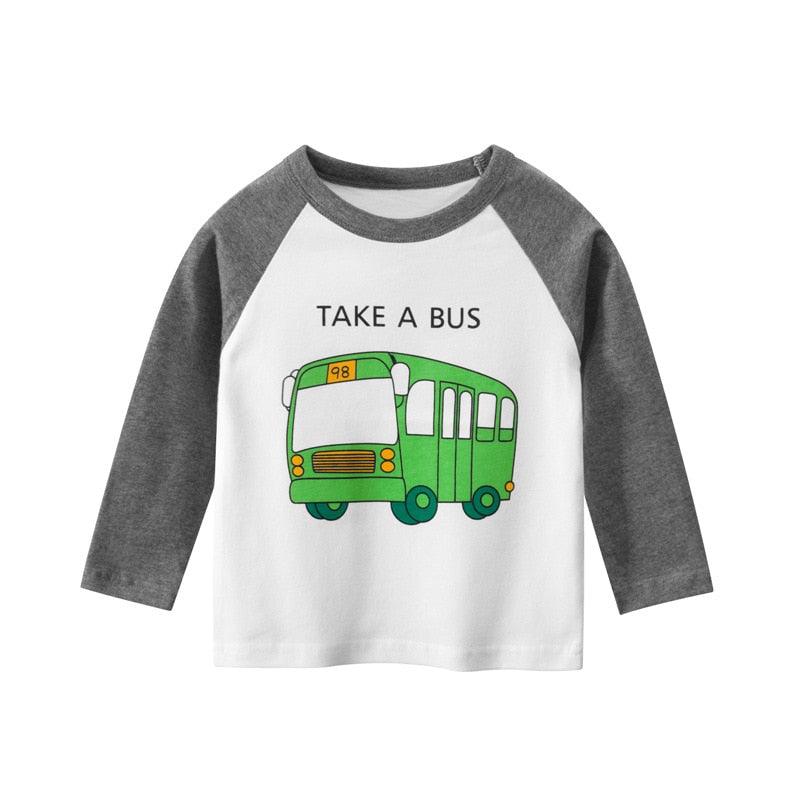 Autumn long sleeve boys T-shirt - Try Modest Limited