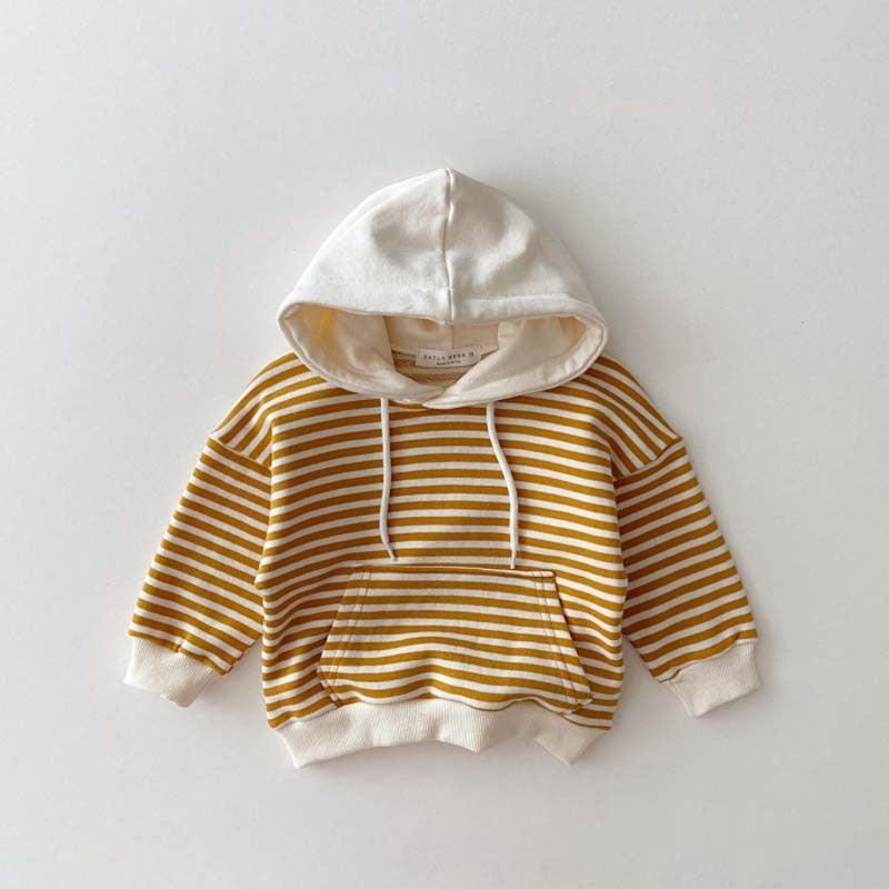 Baby fashion striped casual sports suit - Try Modest Limited