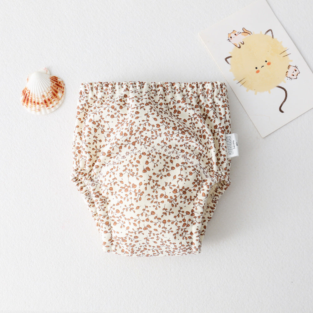 Baby pee training pure cotton pants - Try Modest Limited