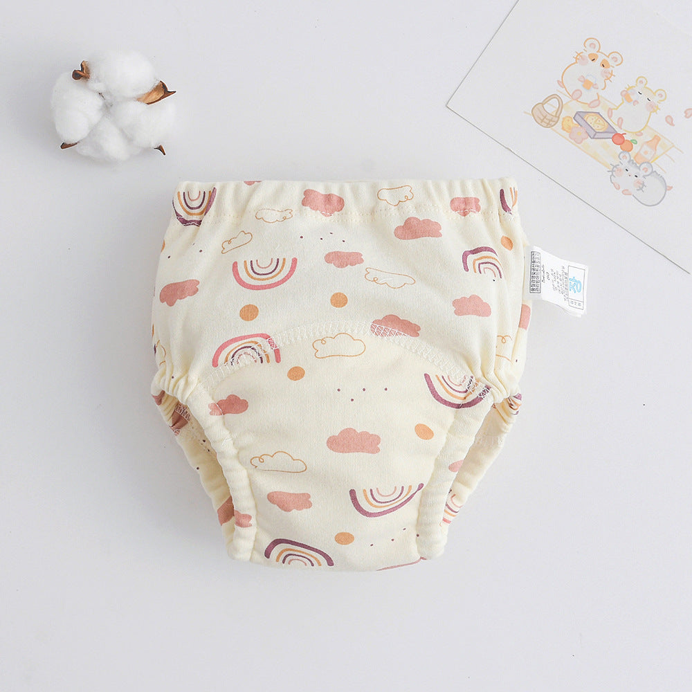 Baby pee training pure cotton pants - Try Modest Limited
