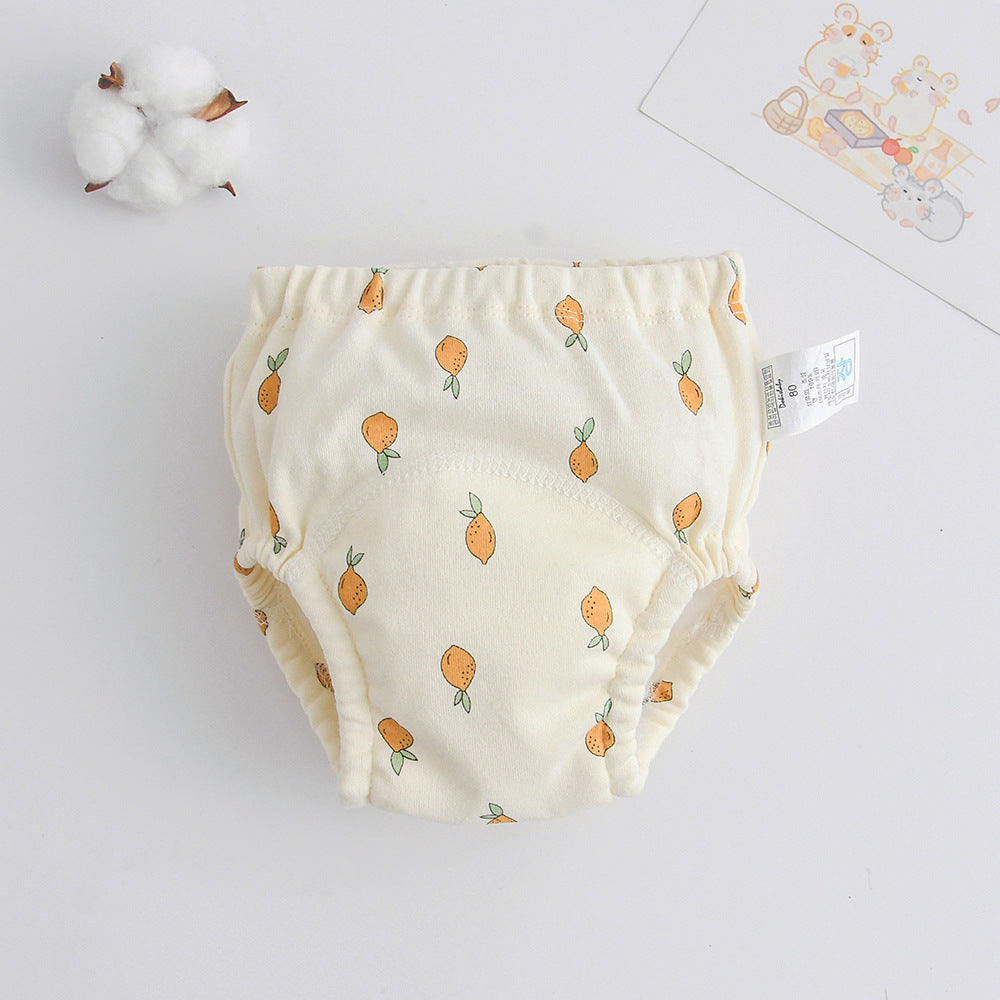 Baby pee training pure cotton pants - Try Modest Limited