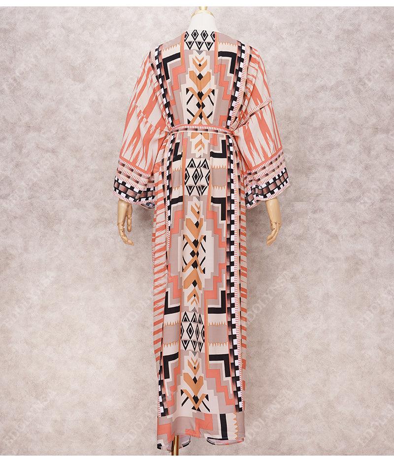 Beach wear bohemian kimono - Try Modest Limited