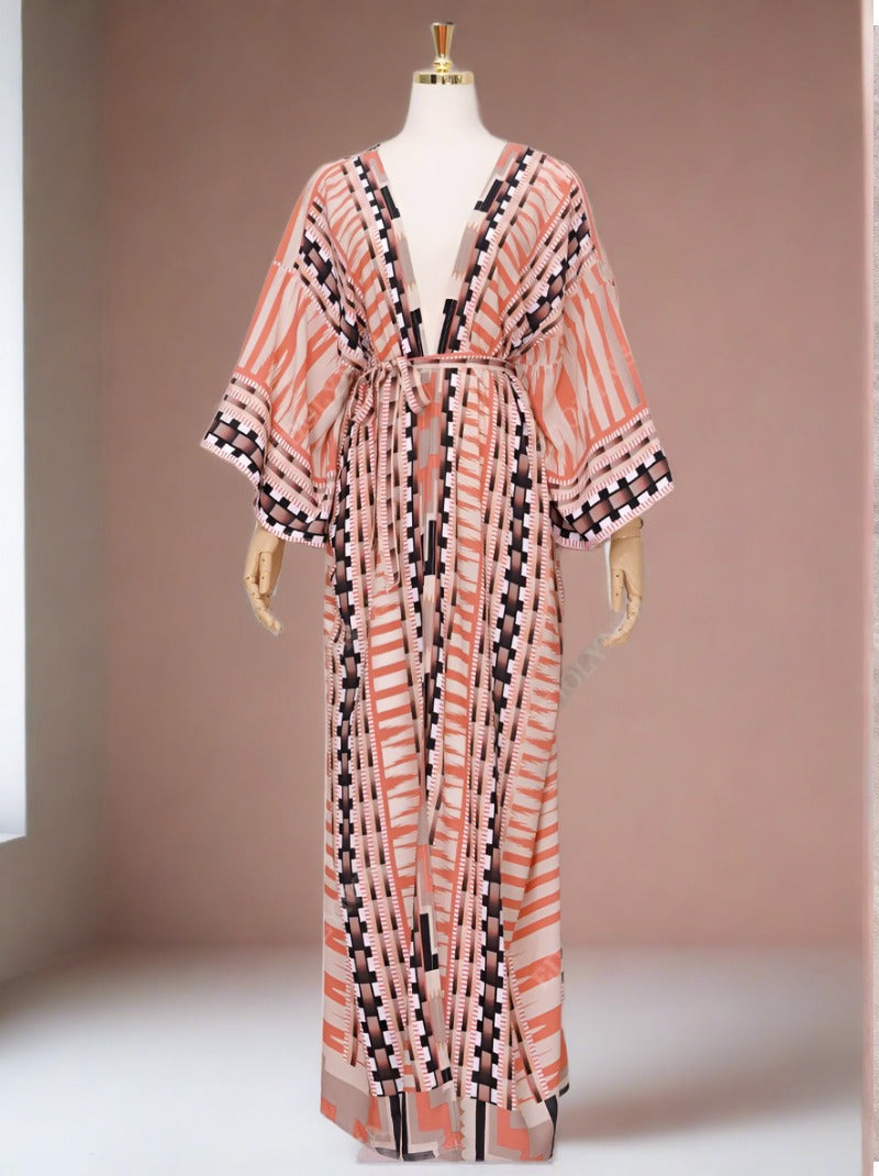 Beach wear bohemian kimono - Try Modest Limited