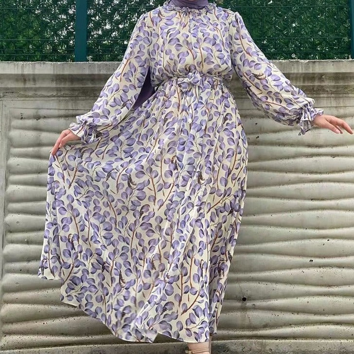 Beautiful Turkish Style Chiffon long maxi dresses - Try Modest Limited