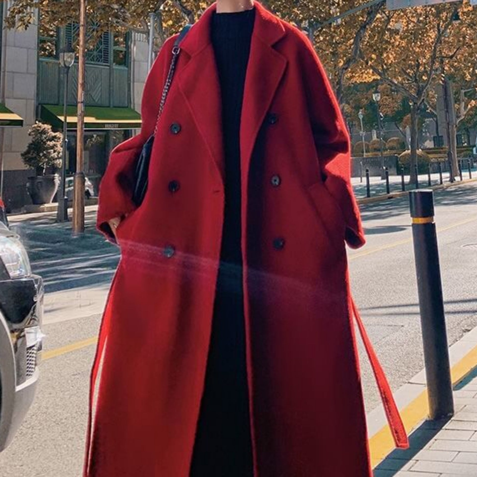 Long wool coat Try Modest Limited 