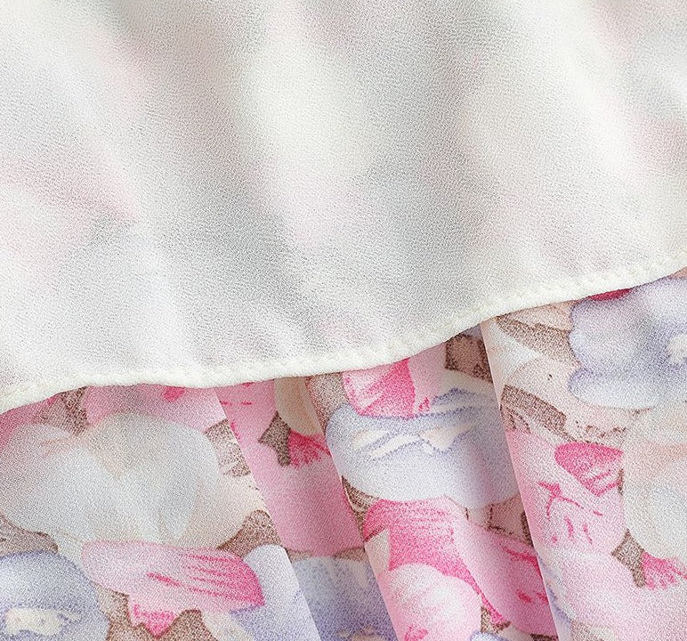 Best Simple Women's Blossom-Pink chiffon maxi dress - Try Modest Limited