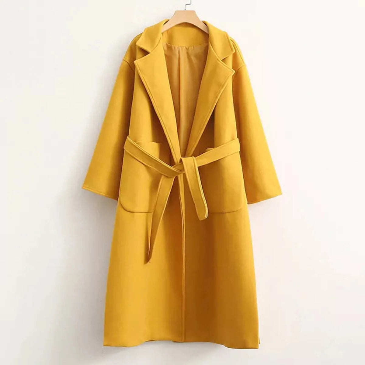 Buy Best Beautiful Women's Drop shoulder- Long wool coat - Try Modest Limited